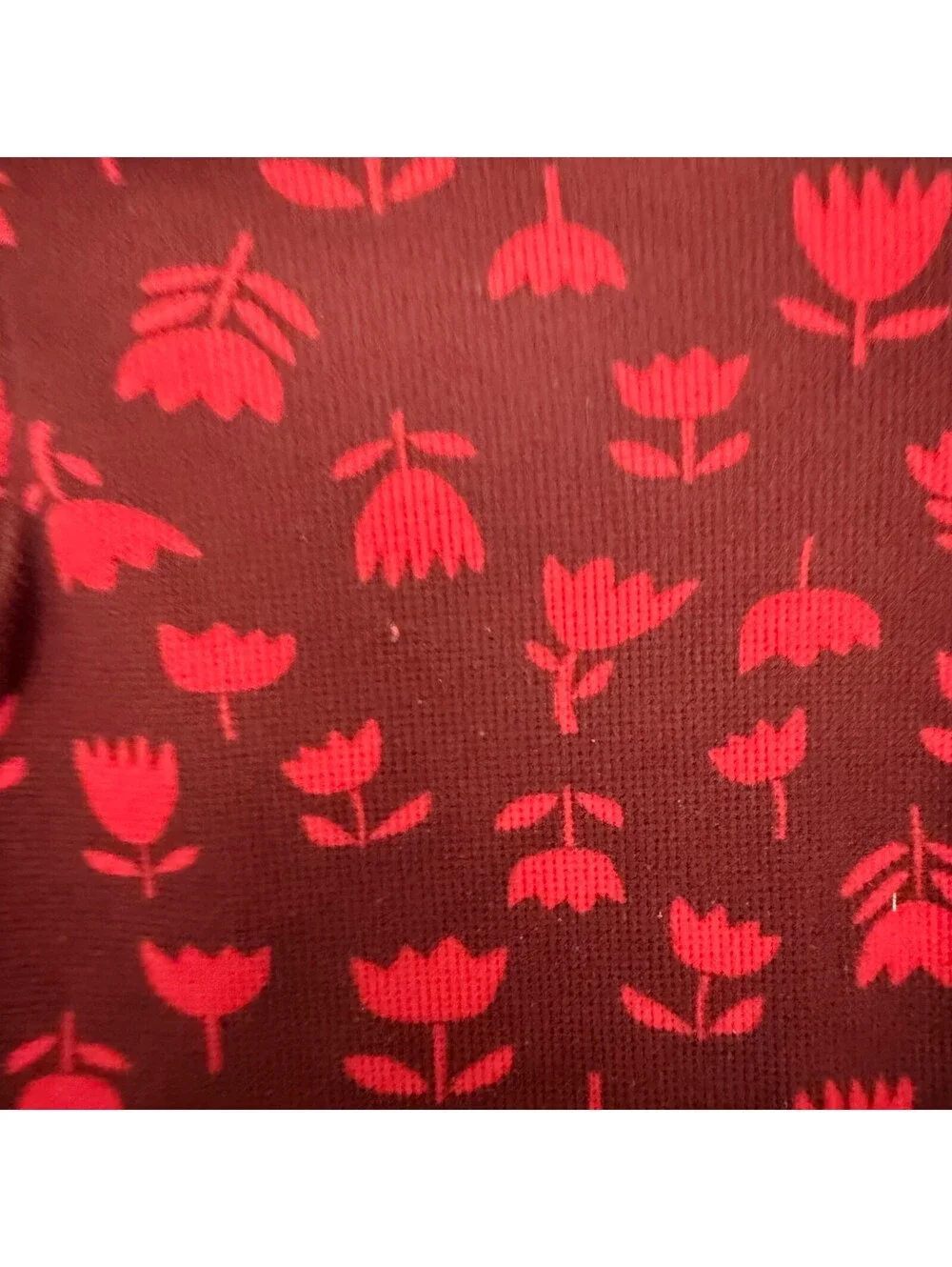 Girls Old Navy Thermal Roses Flower 2t Long Sleeved Shirt